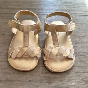 Mayoral Baby Girls Gold Sandals